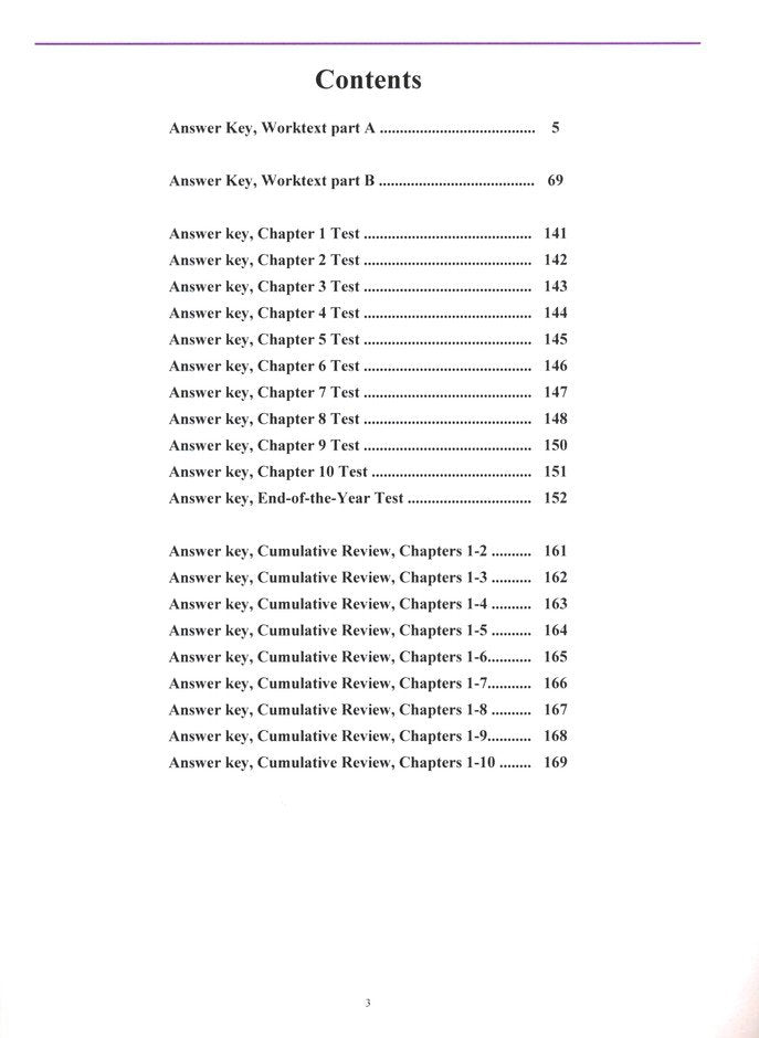 Math Mammoth Grade 6 Answer Keys – Canadian Version
