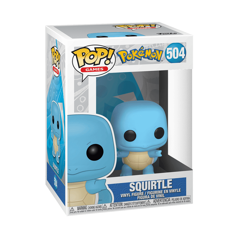 Funko Pop! Games Pokémon – Squirtle Vinyl Figure (4 inches)