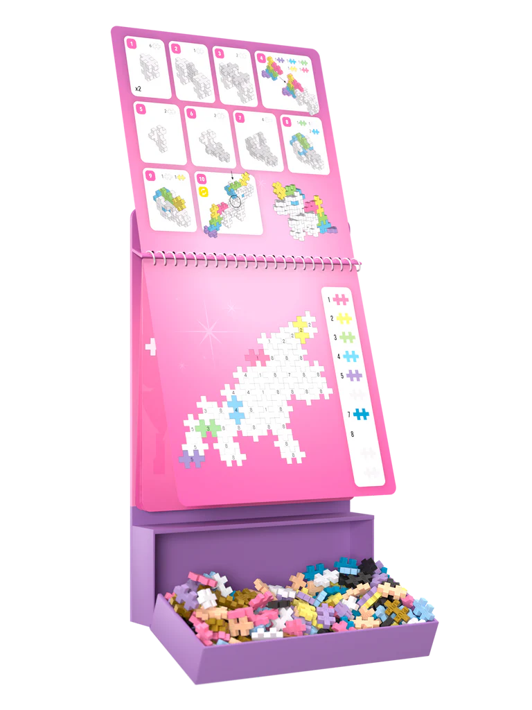 Plus-Plus Puzzle By Numbers Activity Pad - Fairy Tale