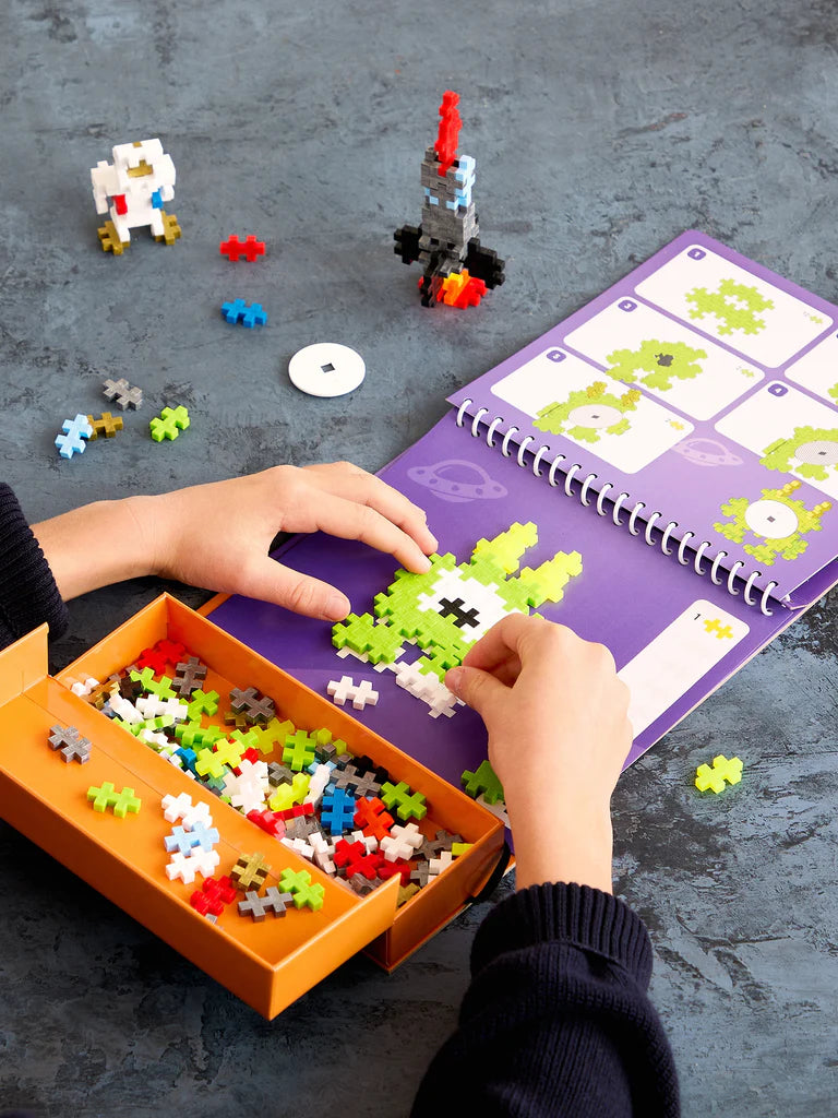 Plus-Plus Puzzle By Numbers Activity Pad - Space