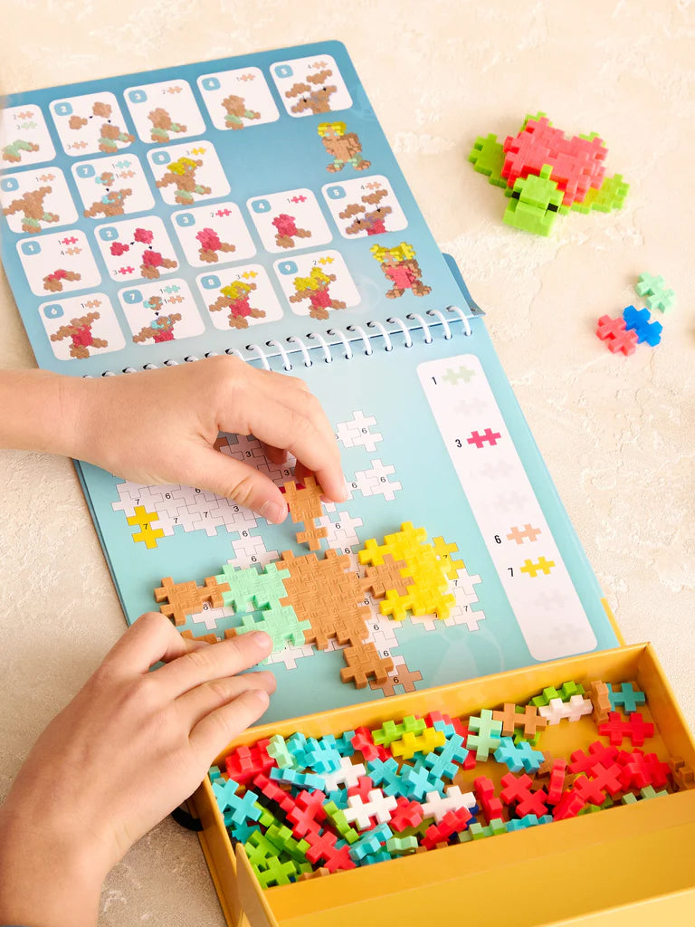 Plus-Plus Puzzle By Numbers Activity Pad - Ocean
