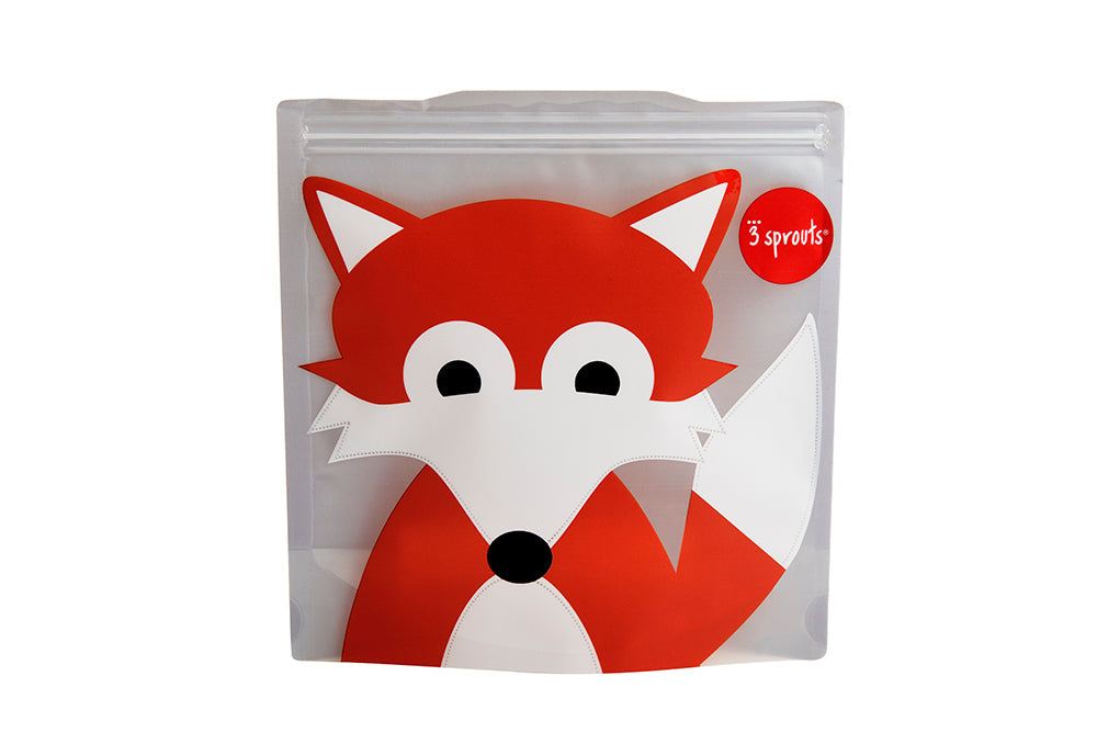 3 Sprouts Sandwich Bag (2 pack) - Fox