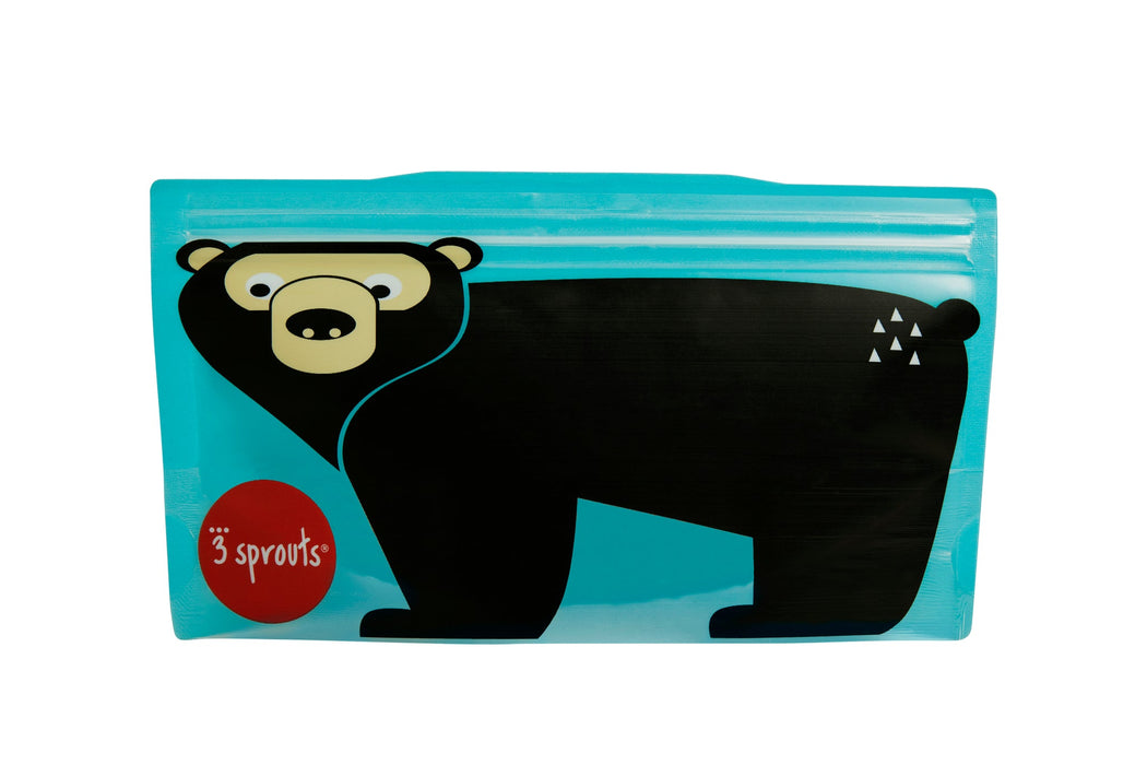3 Sprouts Snack Bag (2 pack) - Bear