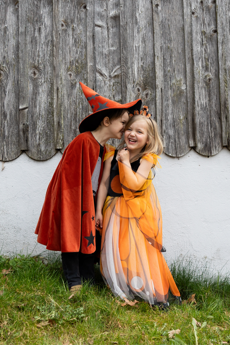 Butterfly Twirl Dress with Wings & Headband