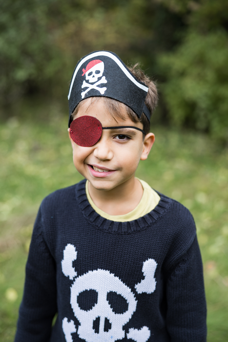 Great Pretenders Pirate Hat Headband & Eyepatch, 2pcs
