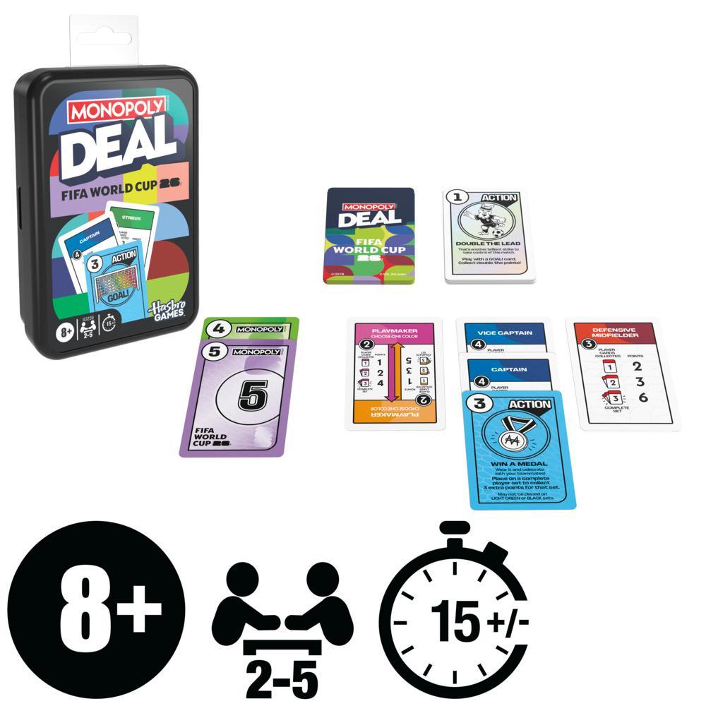 Monopoly Deal FIFA World Cup 2026 Edition Card Game