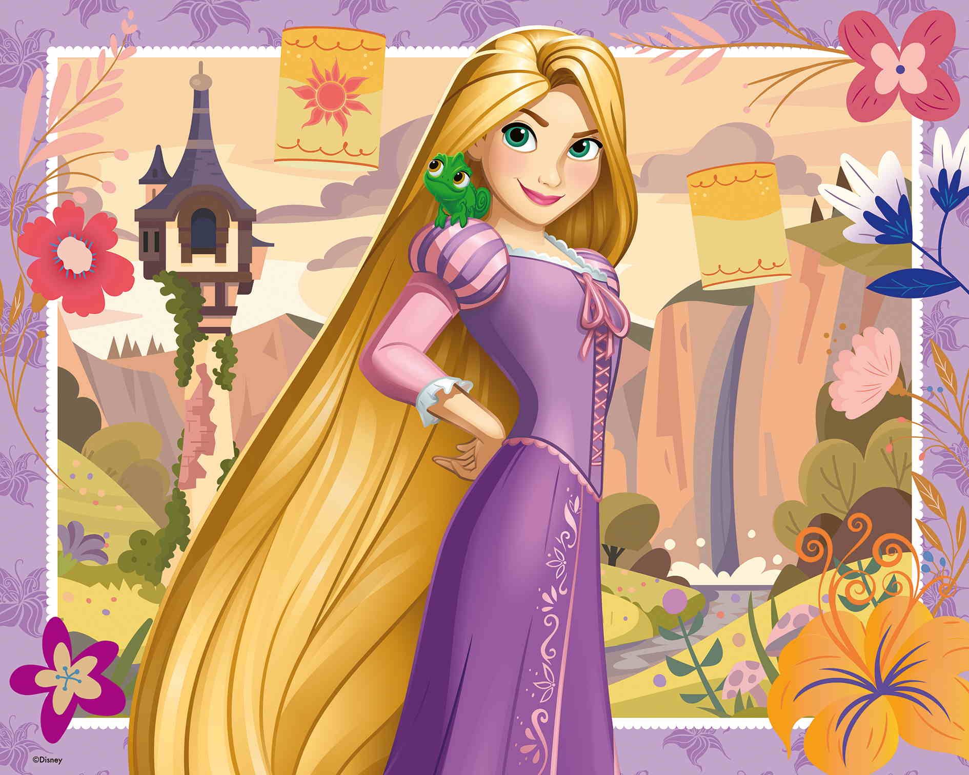 Ravensburger Rapunzel Giftable 48-Piece Jigsaw Puzzle – Disney Princess Gift Puzzle (Ages 5+)