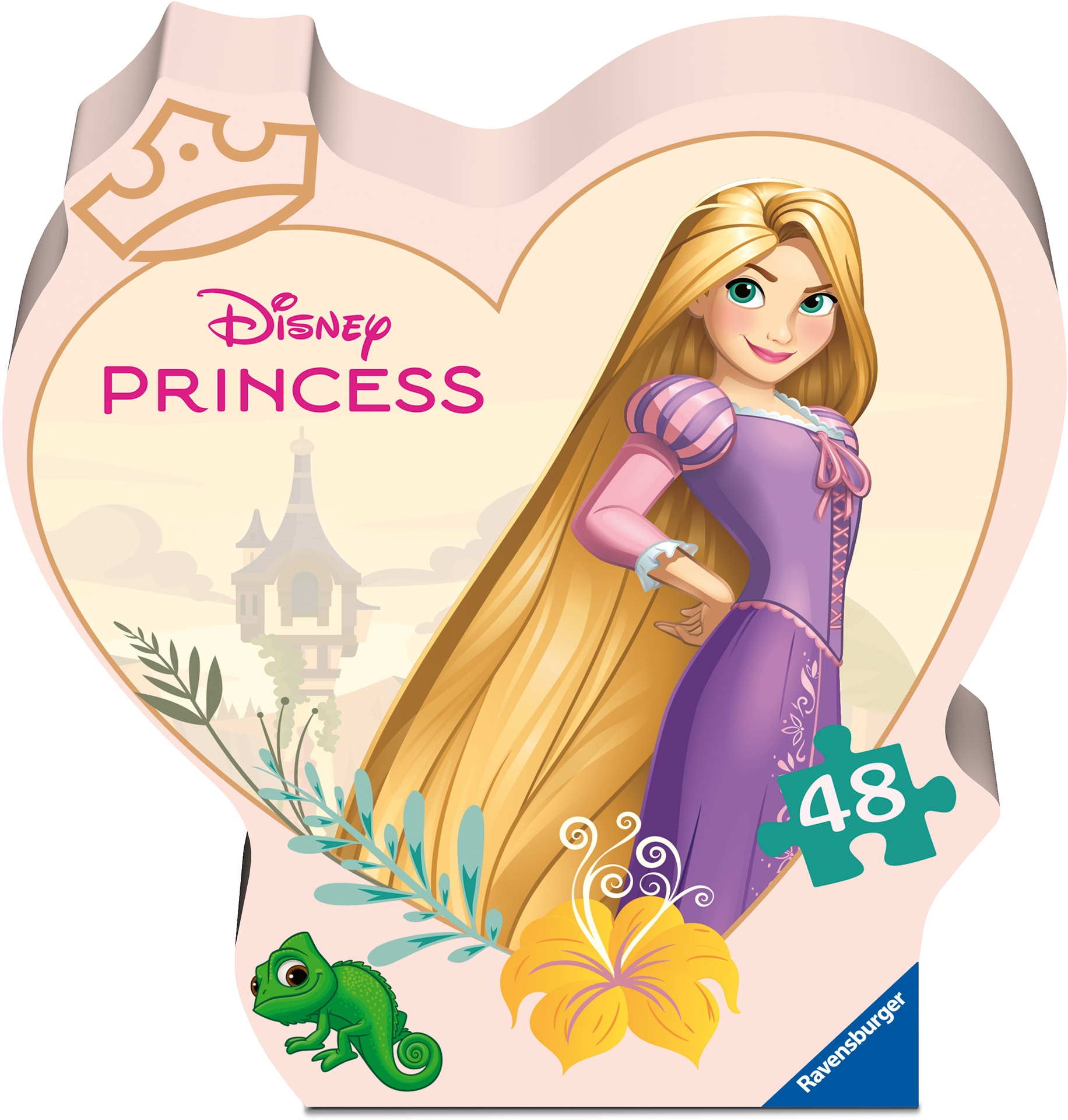 Ravensburger Rapunzel Giftable 48-Piece Jigsaw Puzzle – Disney Princess Gift Puzzle (Ages 5+)