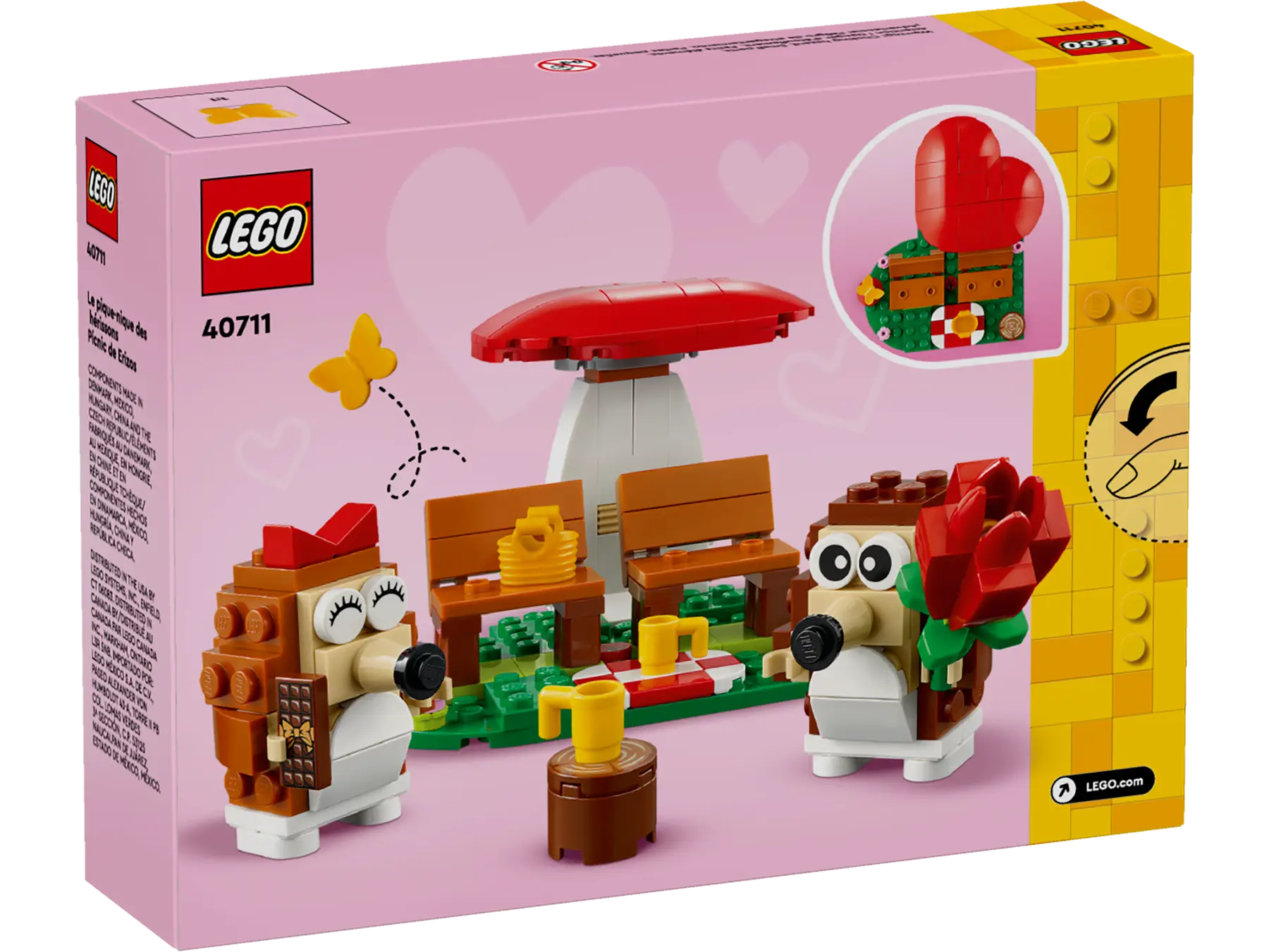 Lego Hedgehog Picnic Date (40711)