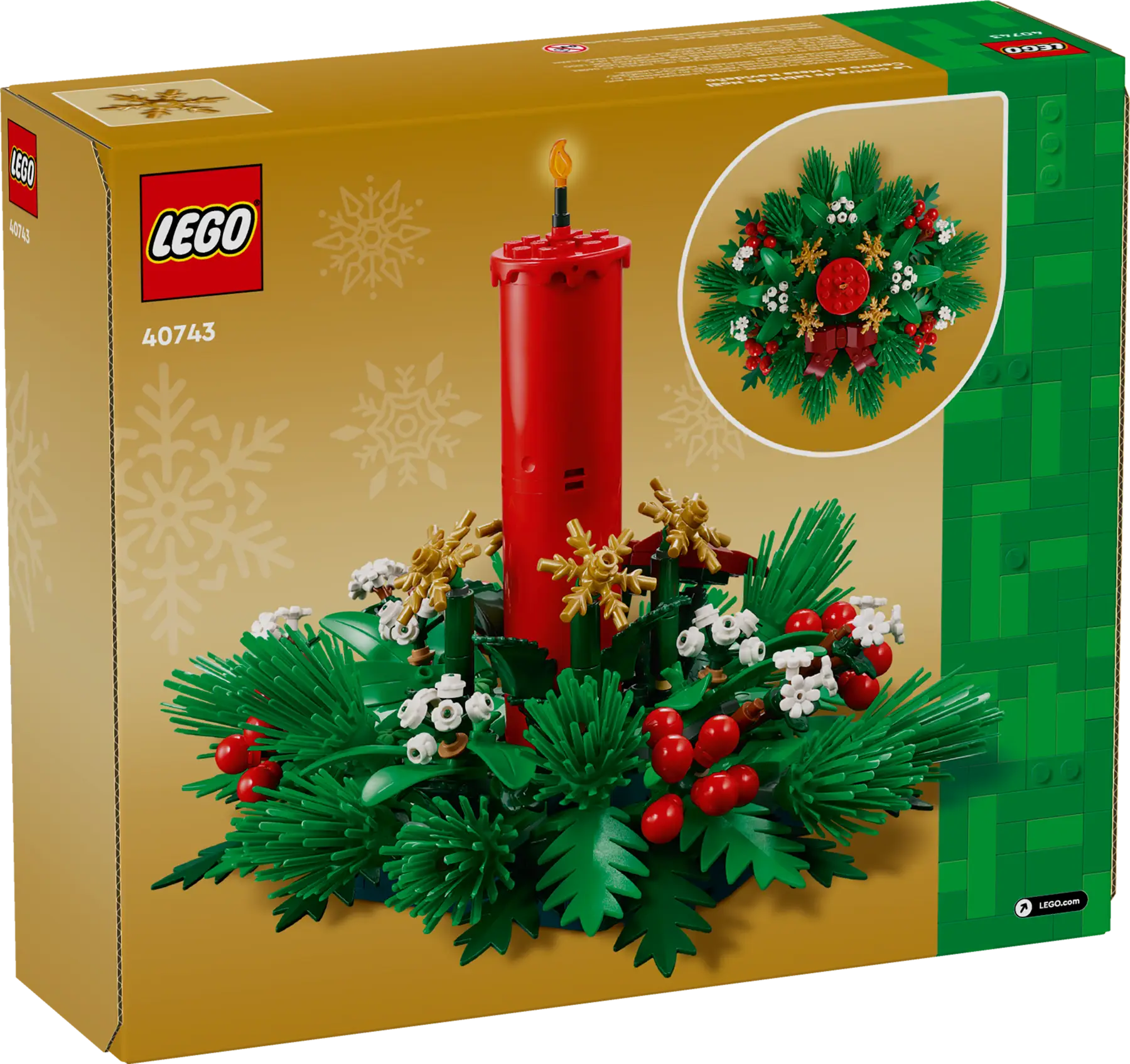 Lego Christmas Table Decoration (40743)