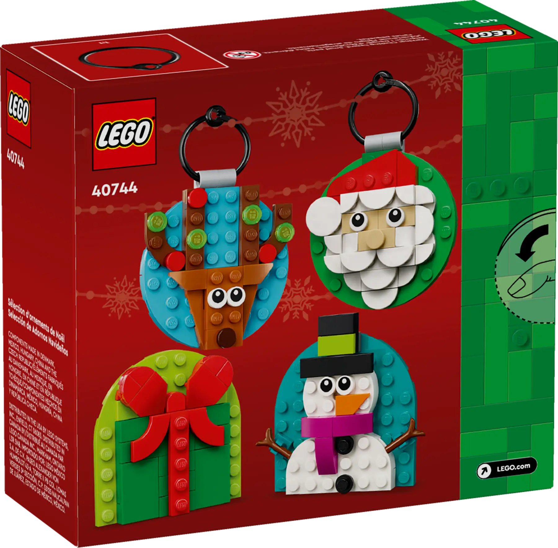 Lego Christmas Ornament Selection (40744)