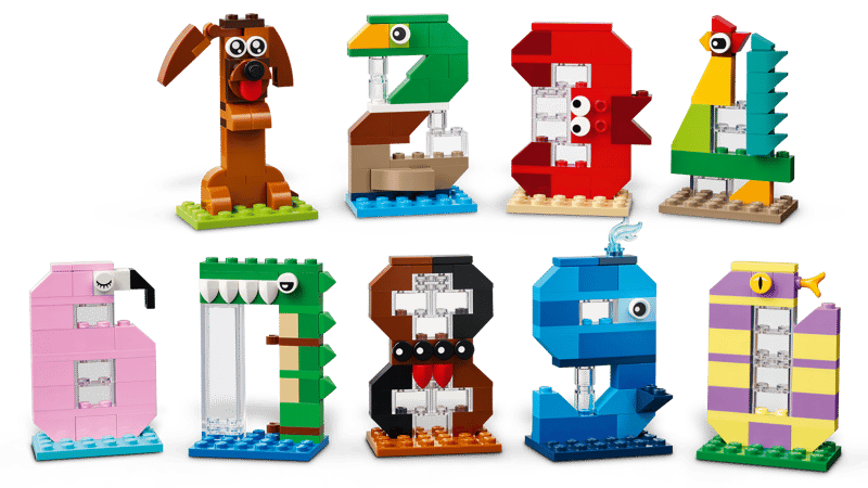 LEGO Birthday Numbers Building Set (40807) – Fun Personalised Birthday Gift