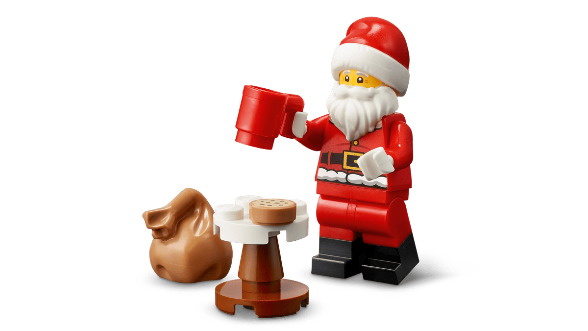 LEGO Festive Gingerbread House – Holiday Christmas Building Set (Ages 8+, 340 Pieces) (40809)