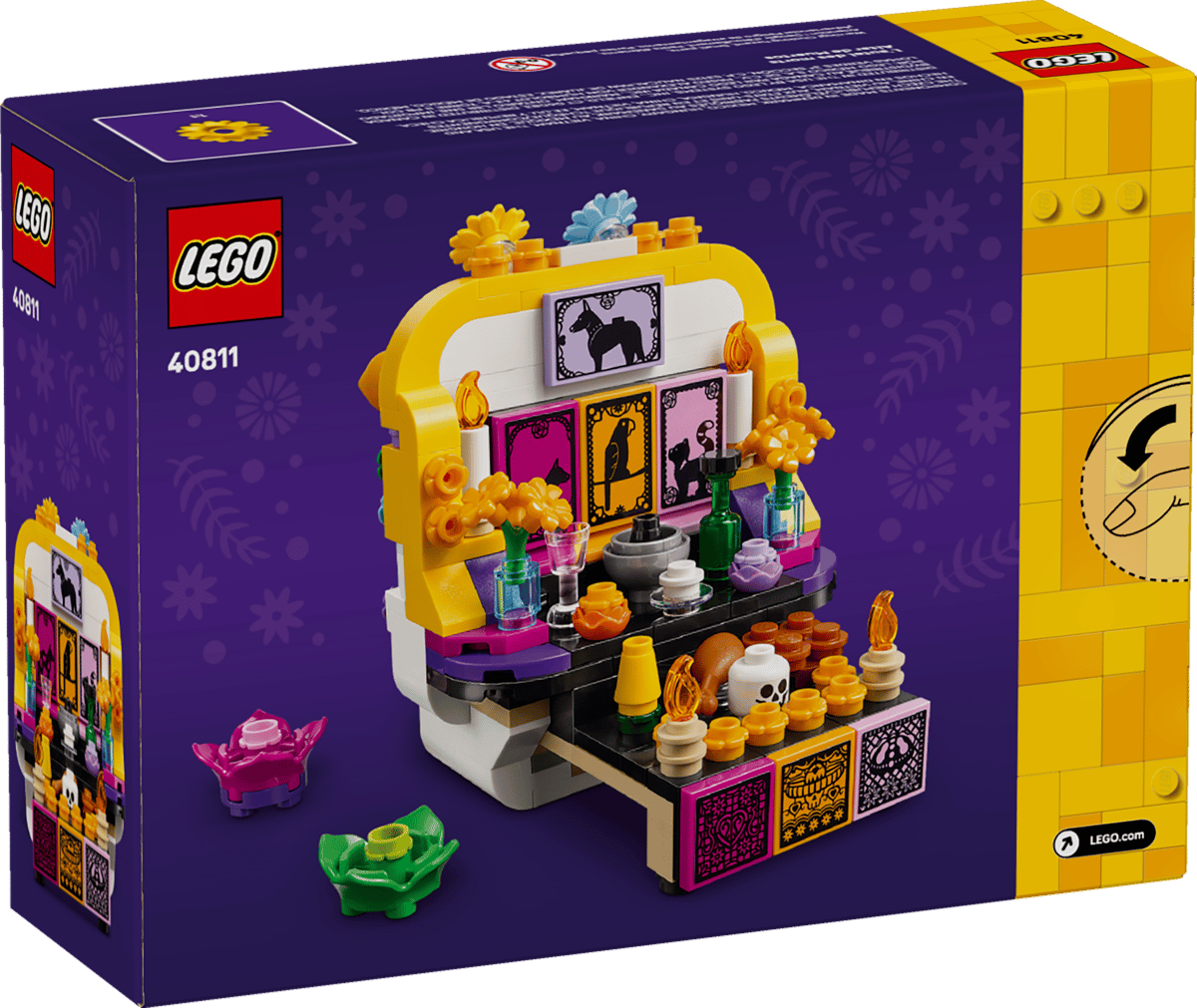 LEGO Seasons and Occasions Altar of the Dead (Día de los Muertos) (40811) | Seasons and Occasions Building Set for Ages 6+