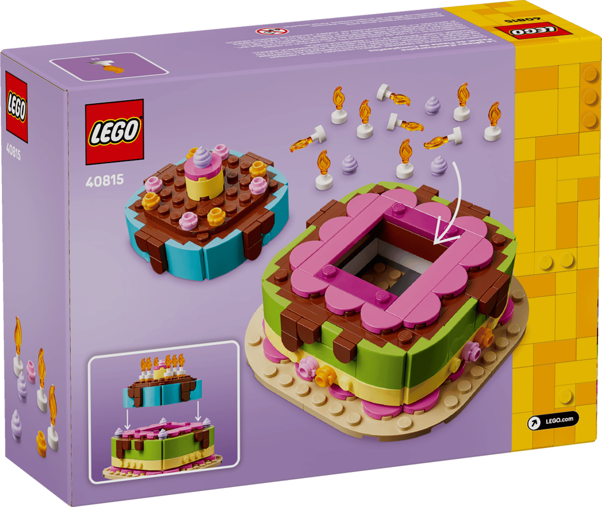 LEGO Birthday Party Cake (40815) – Fun Birthday Celebration Building Set