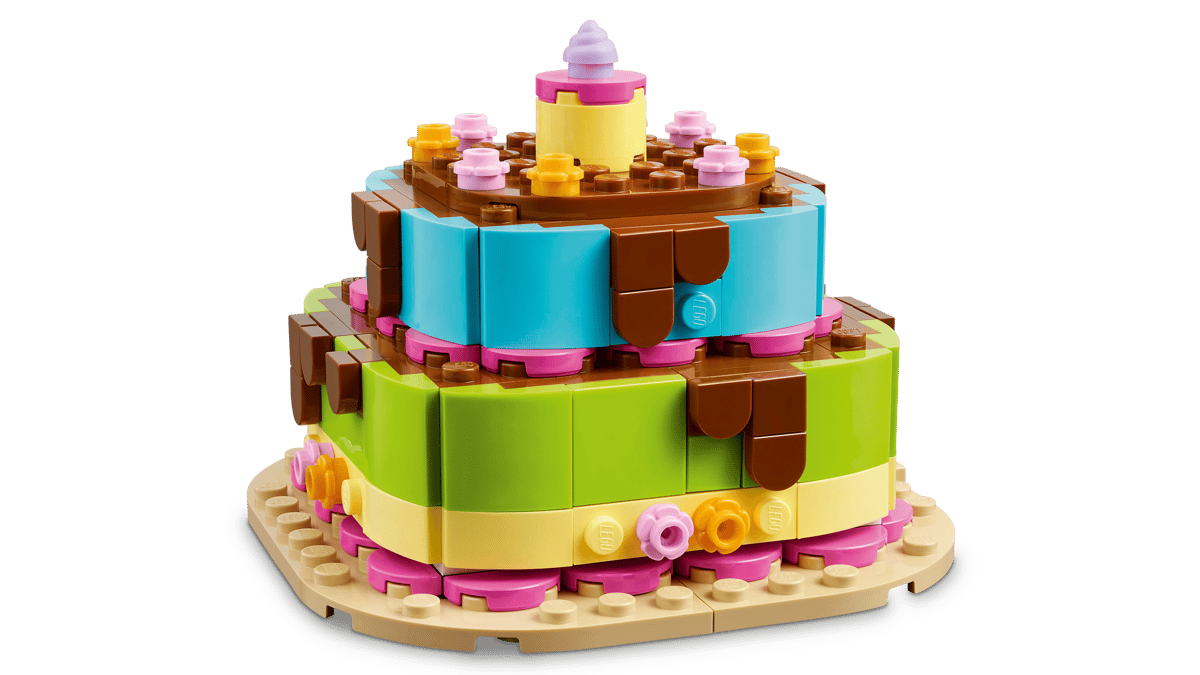 LEGO Birthday Party Cake (40815) – Fun Birthday Celebration Building Set