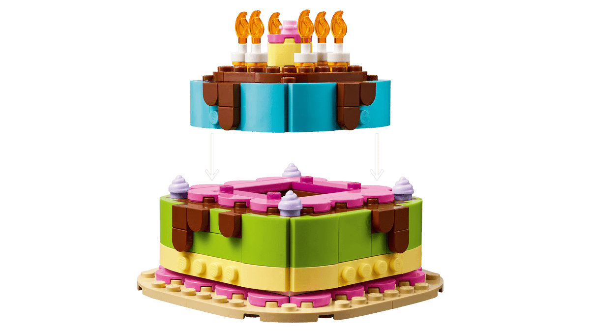 LEGO Birthday Party Cake (40815) – Fun Birthday Celebration Building Set