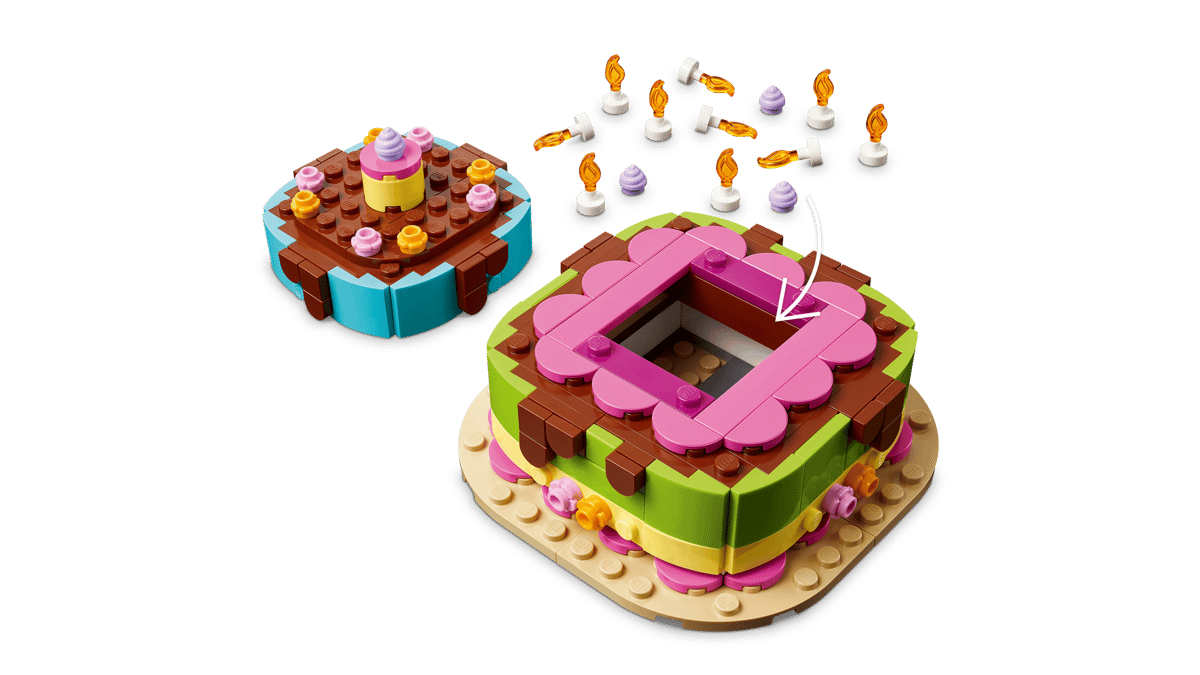LEGO Birthday Party Cake (40815) – Fun Birthday Celebration Building Set