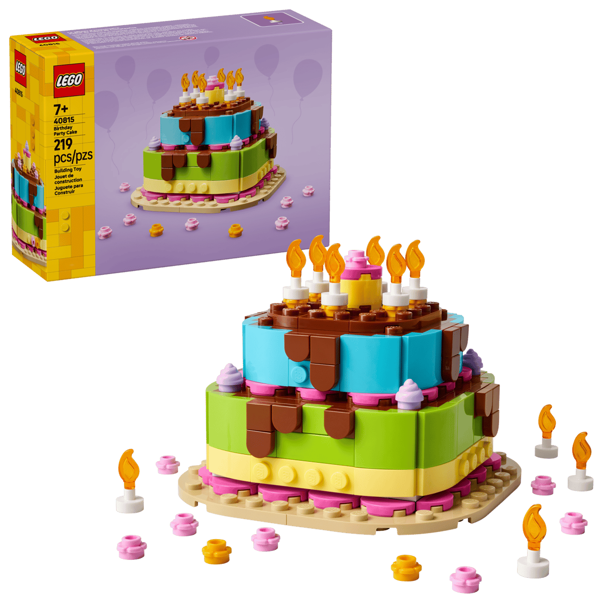 LEGO Birthday Party Cake (40815) – Fun Birthday Celebration Building Set