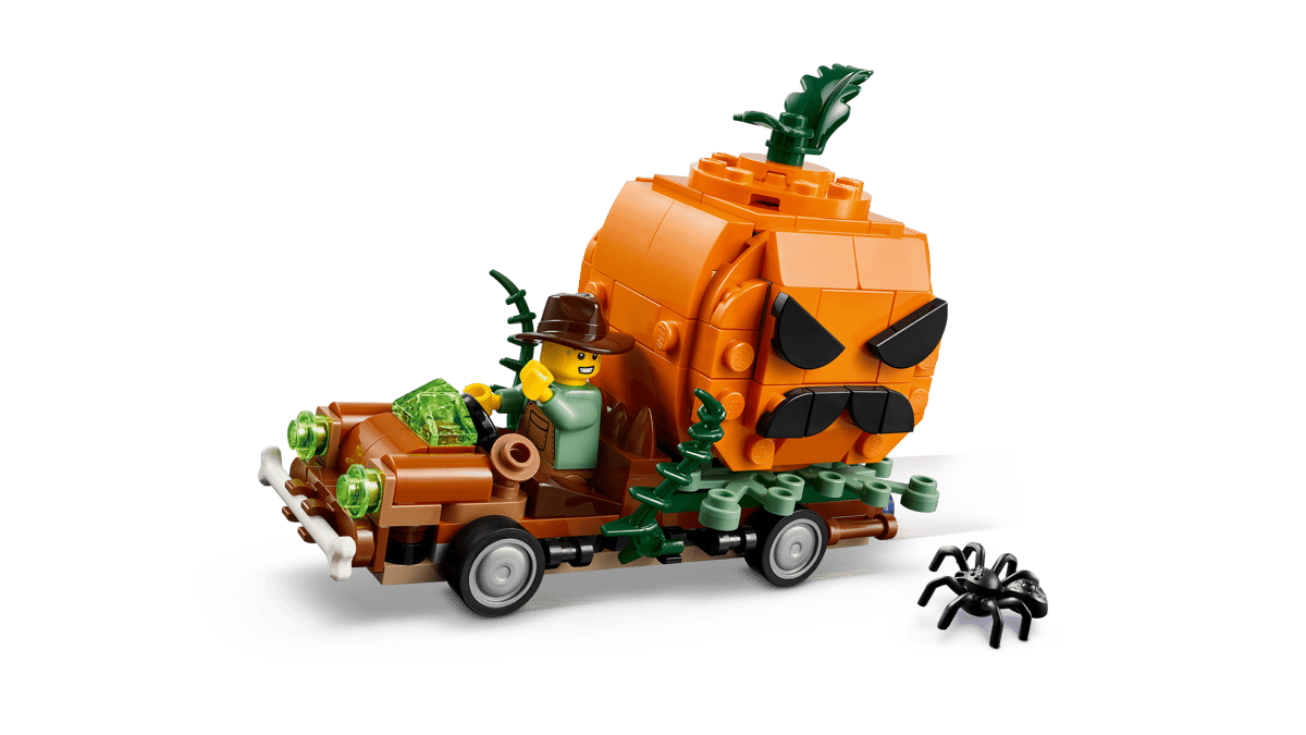 LEGO Seasons and Occasions Jack-O'-Lantern Pickup Truck (40822) | Seasons and Occasions Building Set for Ages 6+