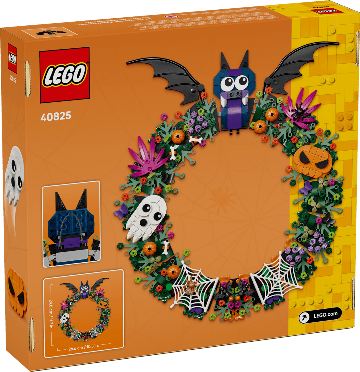 LEGO Seasons and Occasions Halloween Wreath (40825) | Seasons and Occasions Building Set for Ages 6+