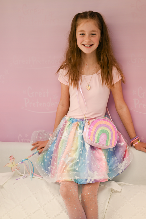 Great Pretenders Enchanted Unicorn Skirt & Wand Set, Size 4-6