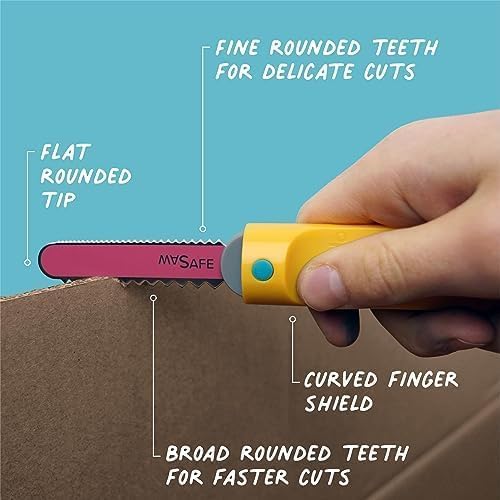 MakeDo Discover 126-Piece Cardboard Construction Tool Kit – STEM Maker Kit for 2-5 Kids (Ages 5+)