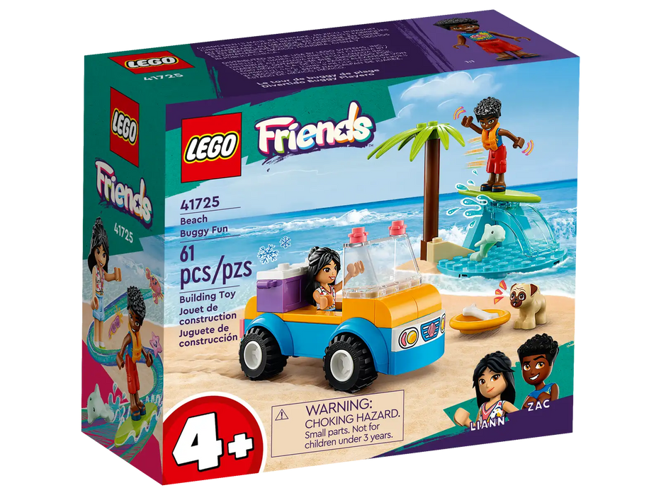 Lego Friends Beach Buggy Fun 41725 Bright Bean Toys