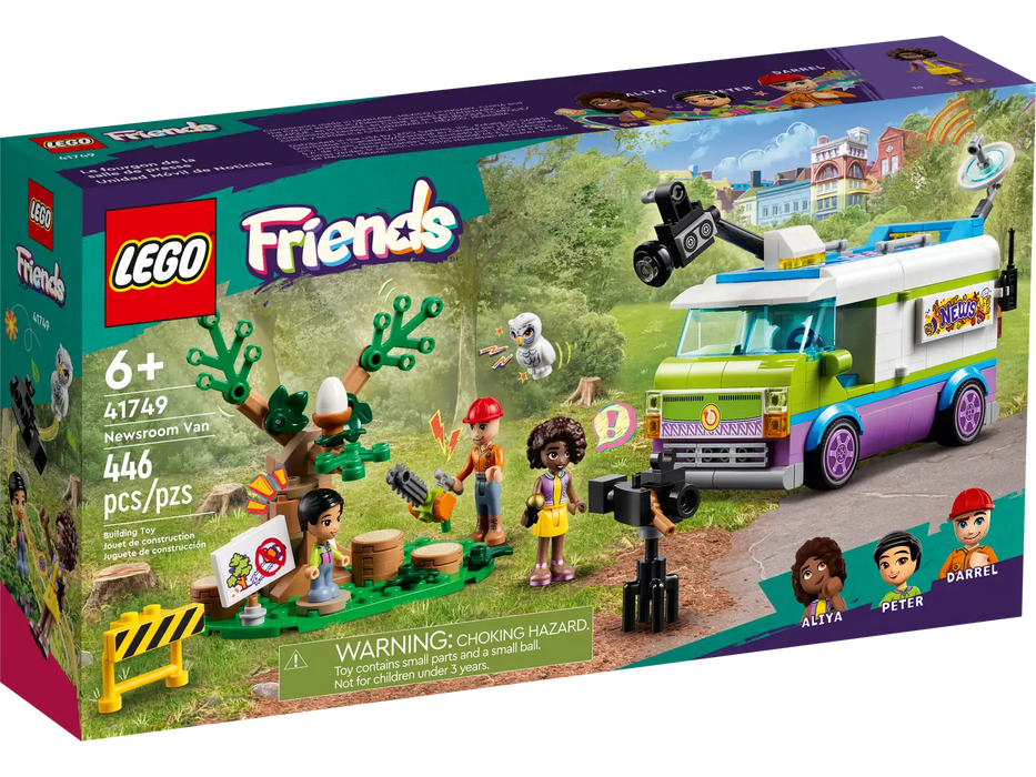 Lego Friends Newsroom Van (41749)