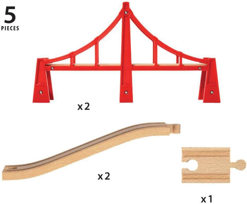 Brio Double Suspension Bridge