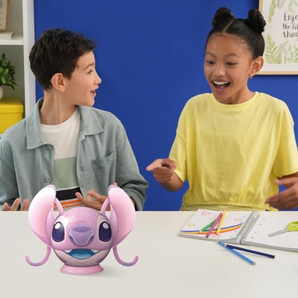 Ravensburger 3D Stitch Angel Ball Puzzle with Ears – Disney Lilo & Stitch Display Puzzle (Ages 8+)