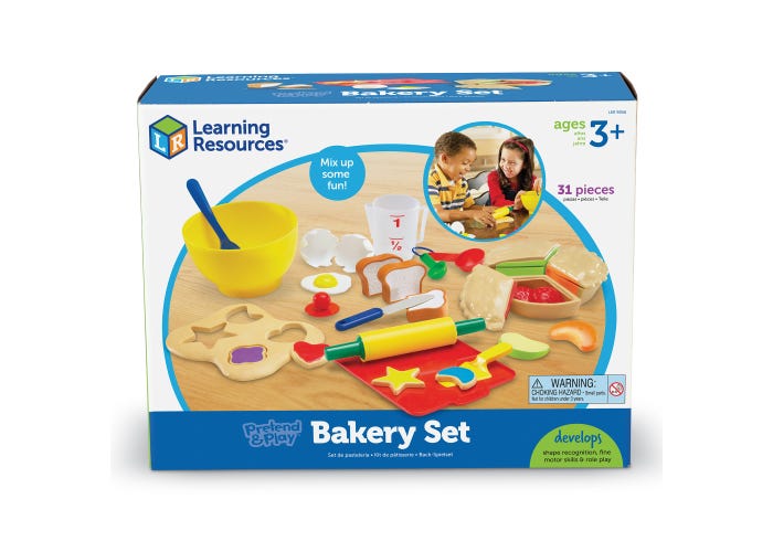 Learning Resources Pretend & Play Bakery Set