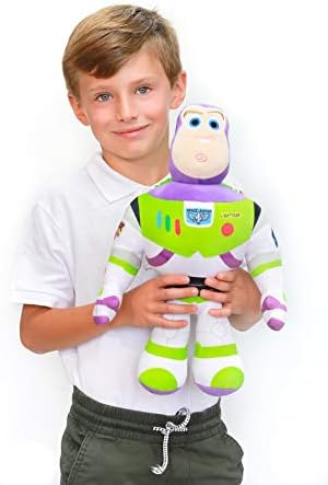 Disney Pixar Toy Story Buzz Lightyear Medium Plush – 12" Official Space Ranger Toy