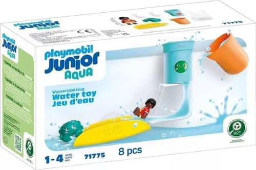 Playmobil JUNIOR AQUA: Pour and Play Water Tank with Slide
