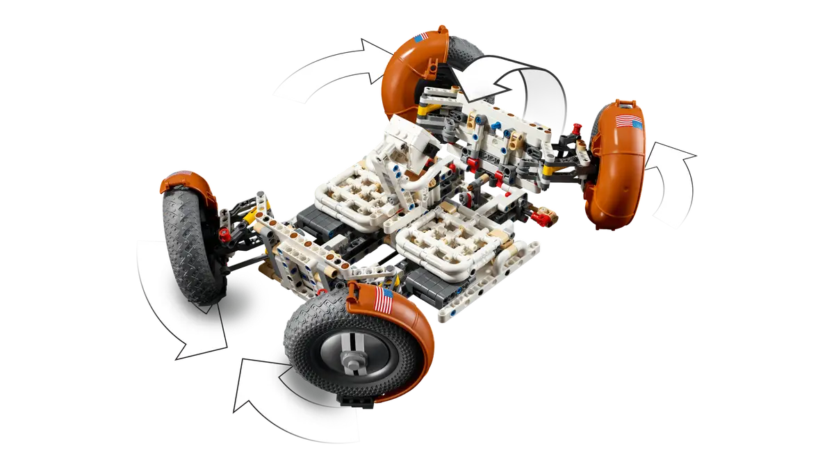 Lego NASA Apollo Lunar Roving Vehicle - LRV (42182)