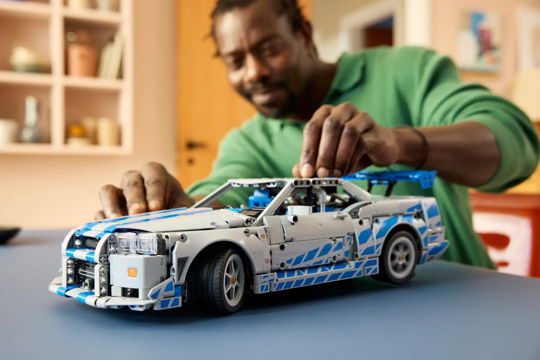 Lego 2 Fast 2 Furious Nissan Skyline GT-R (R34) Car (42210)