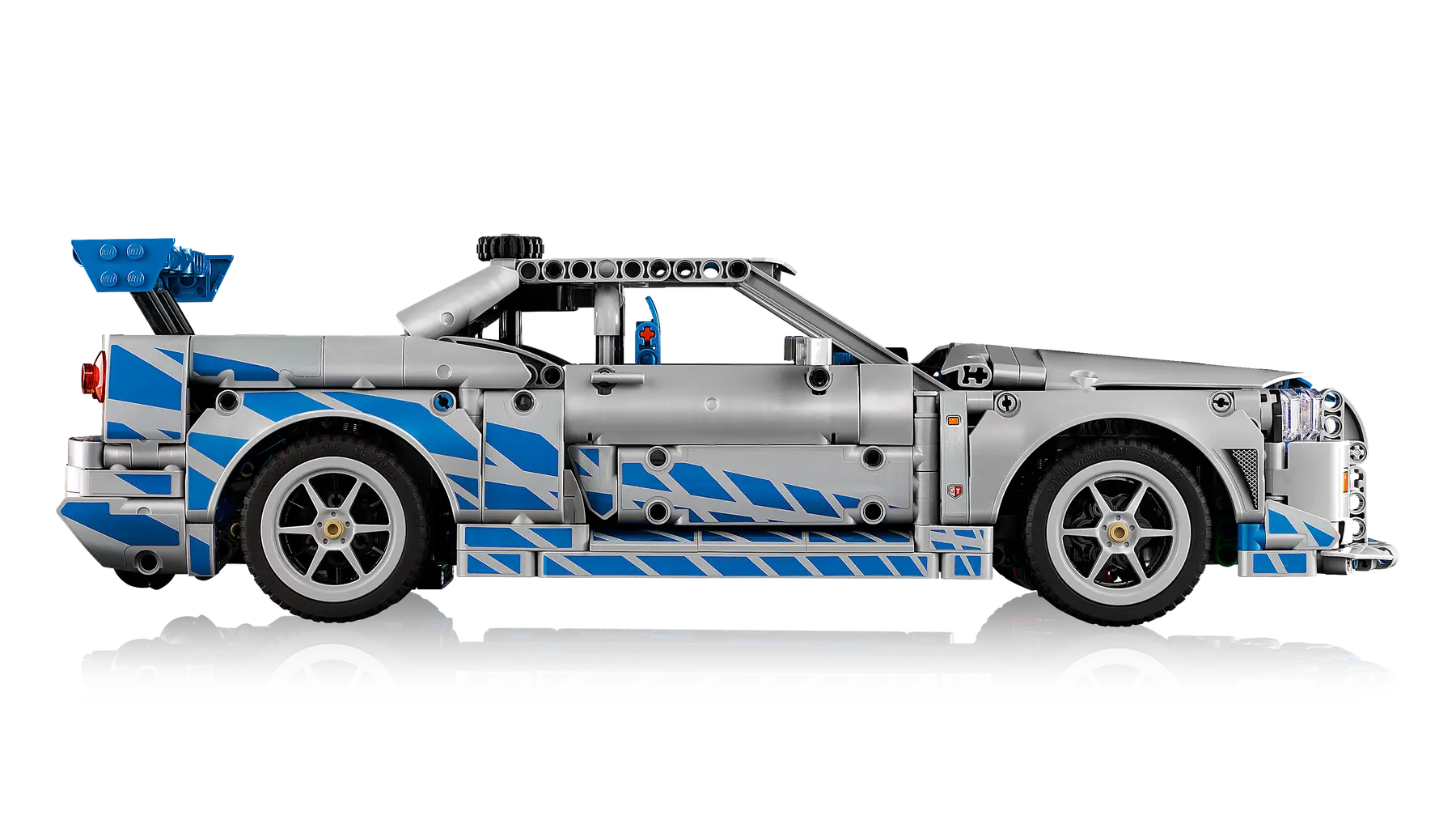Lego 2 Fast 2 Furious Nissan Skyline GT-R (R34) Car (42210)