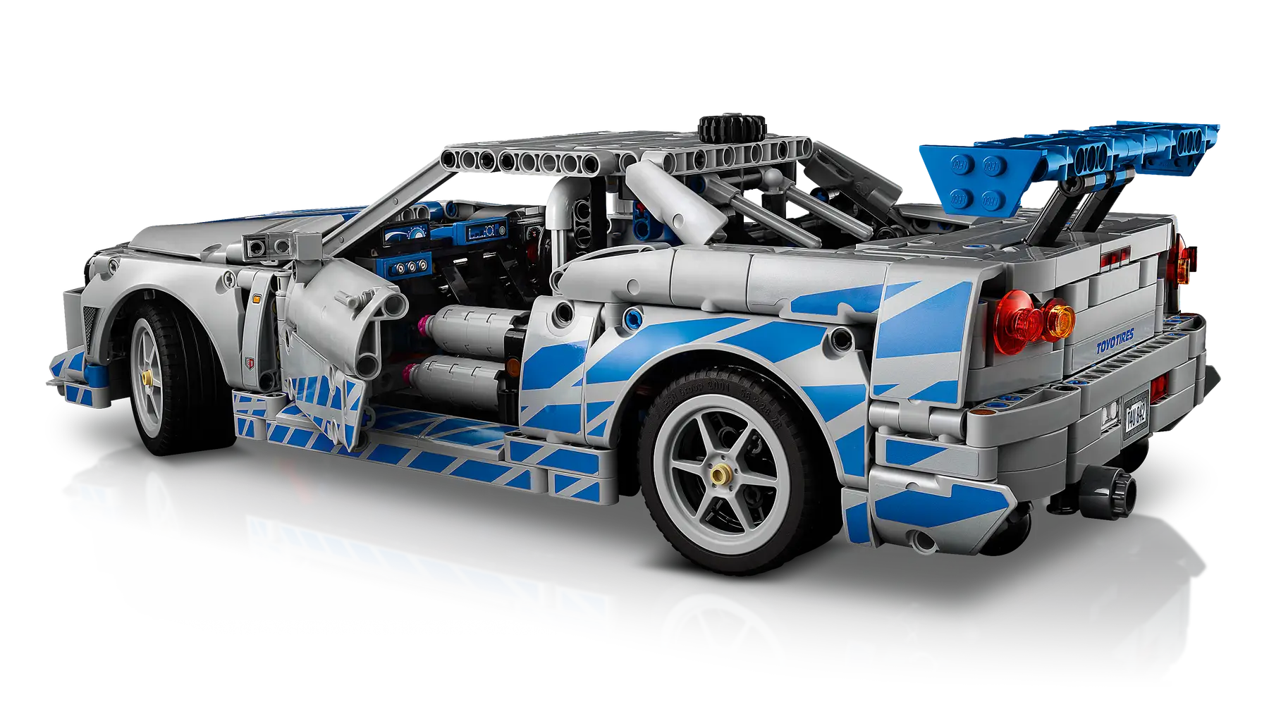Lego 2 Fast 2 Furious Nissan Skyline GT-R (R34) Car (42210)