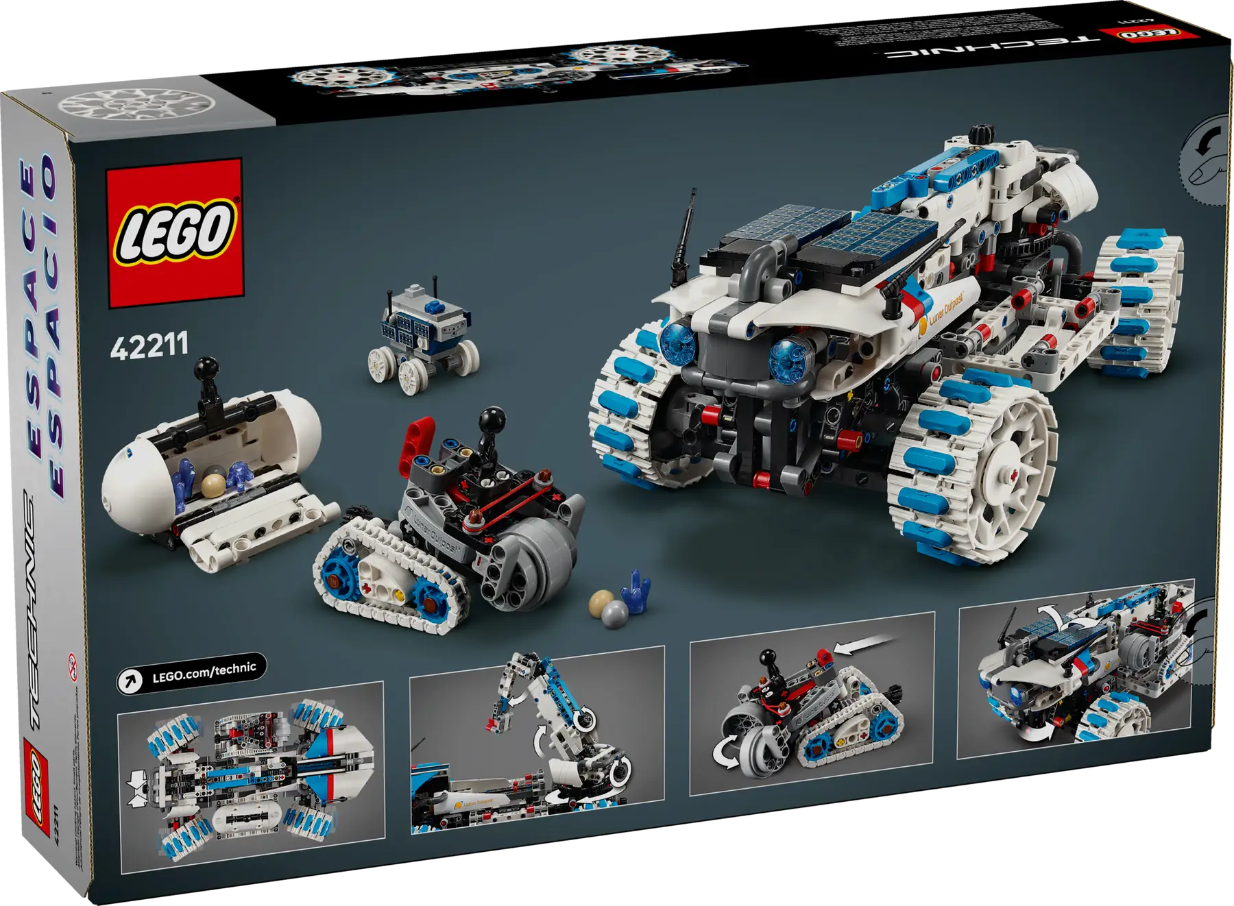 Lego Lunar Outpost® Moon Rover Space Vehicle (42211)