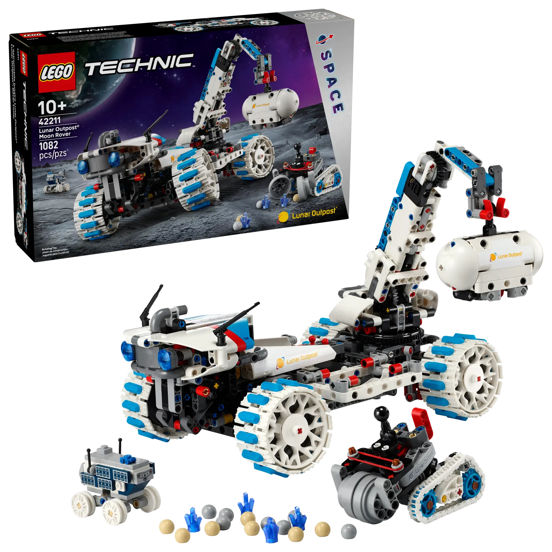 Lego Lunar Outpost® Moon Rover Space Vehicle (42211)