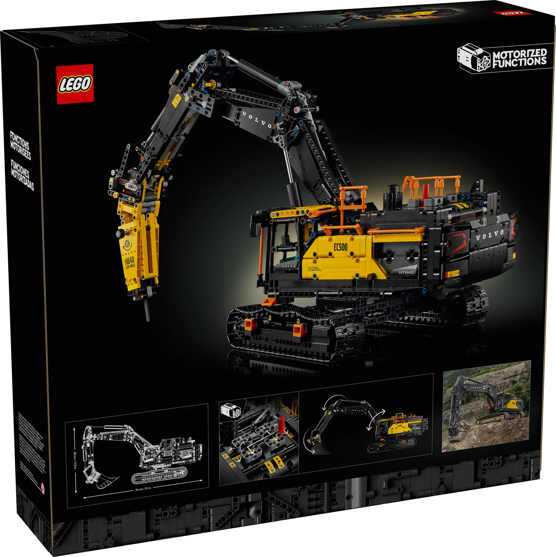 Lego Volvo EC500 Hybrid Excavator (42215)