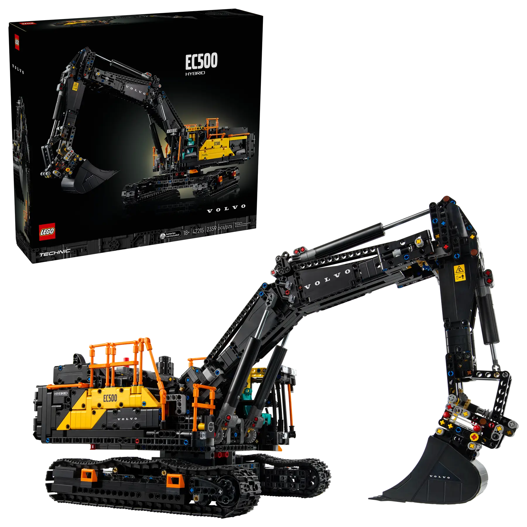 Lego Volvo EC500 Hybrid Excavator (42215)