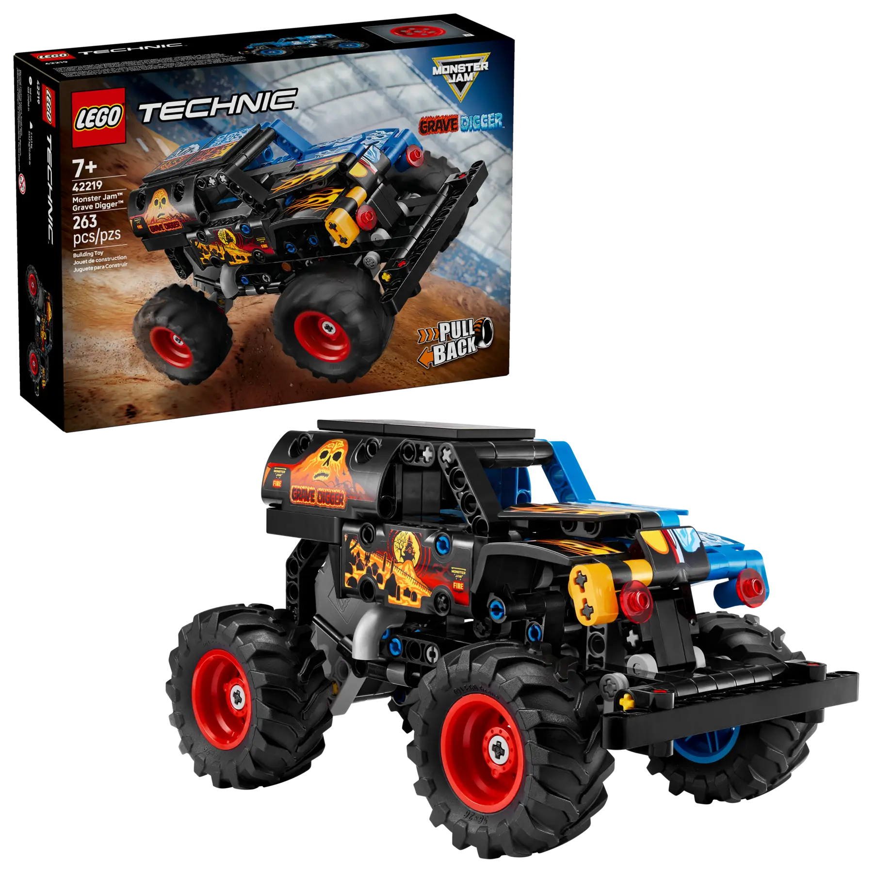 Lego Monster Jam™ Grave Digger™ Fire and Ice (42219)