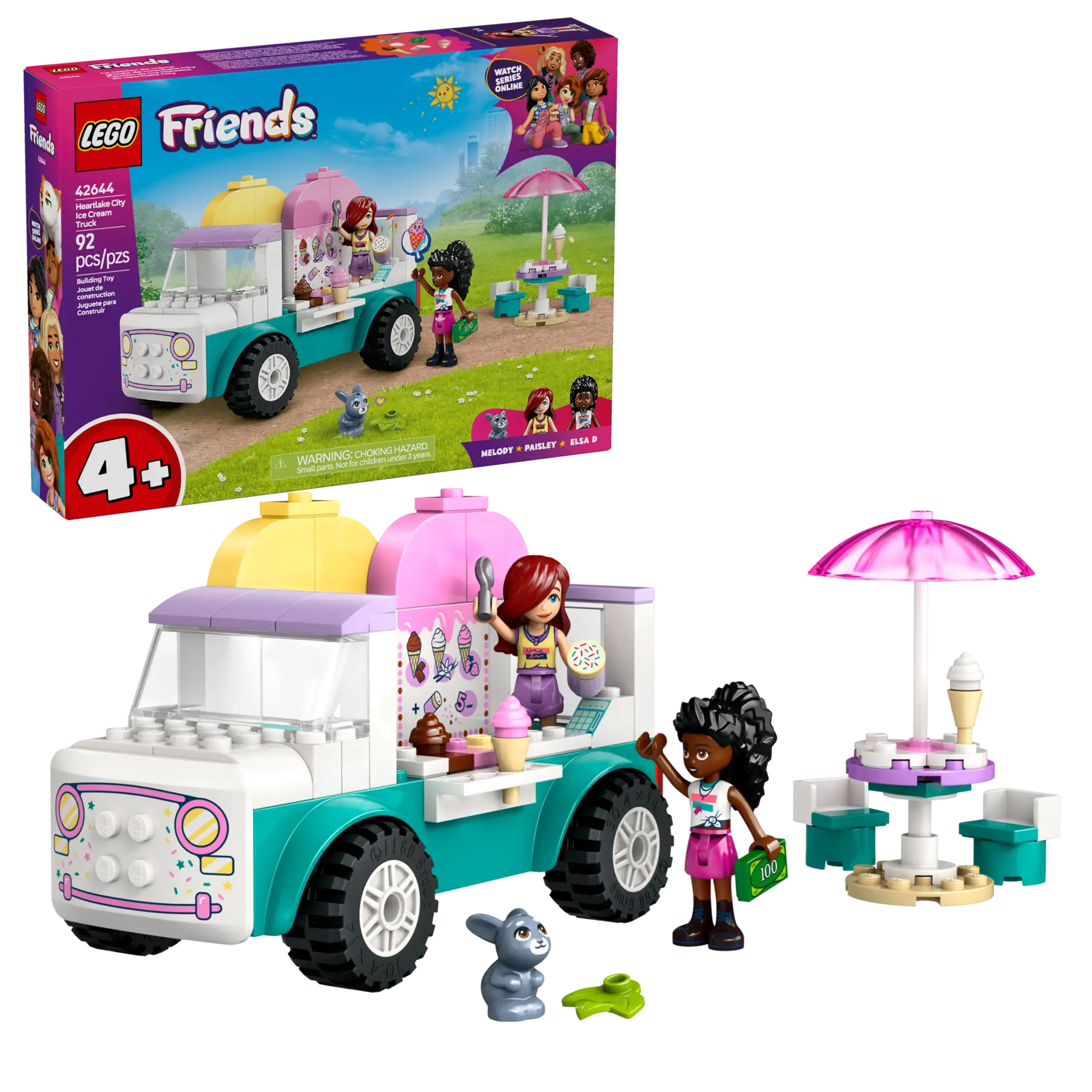 Lego Heartlake City Ice Cream Truck  (42644)