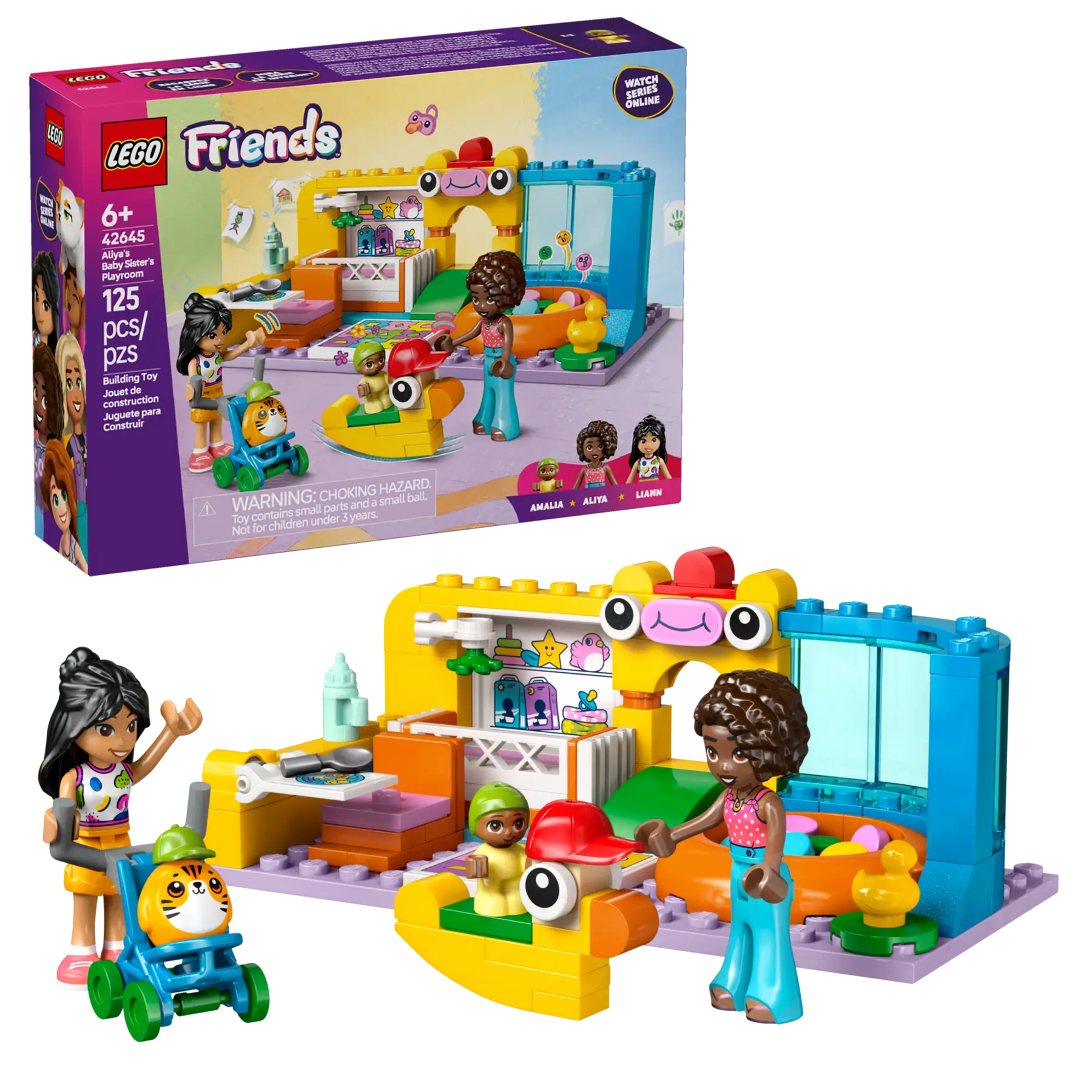 Lego Aliya's Baby Sister's Playroom (42645)