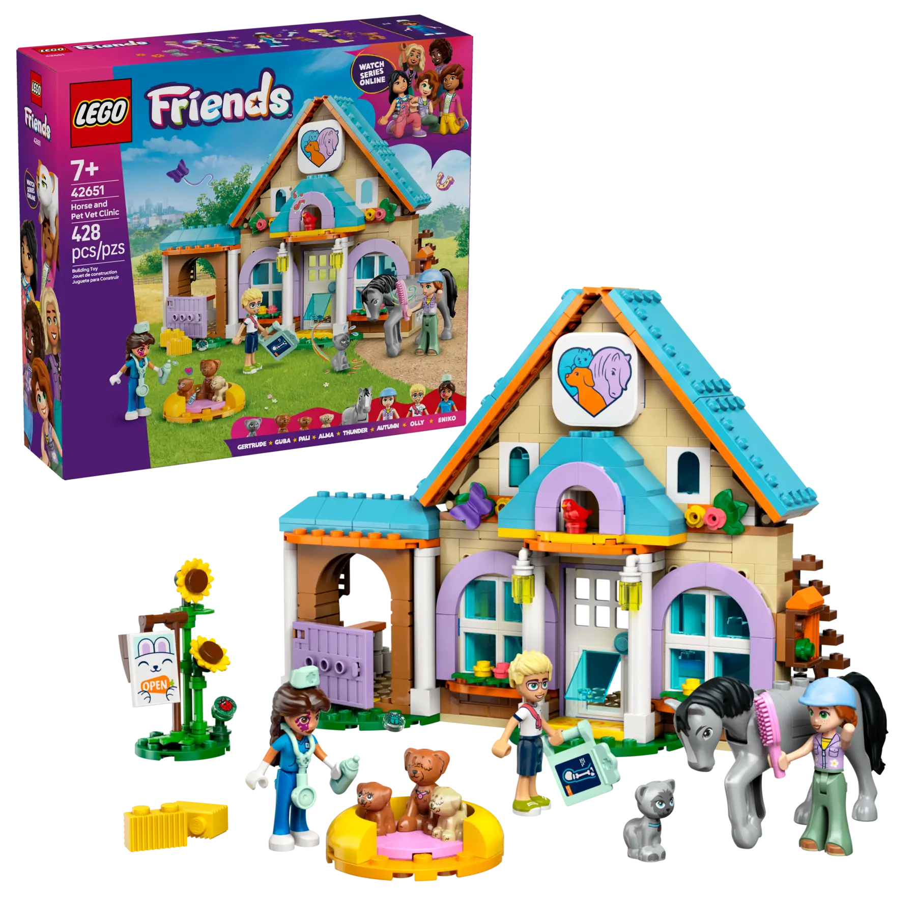 Lego Horse and Pet Vet Clinic (42651)