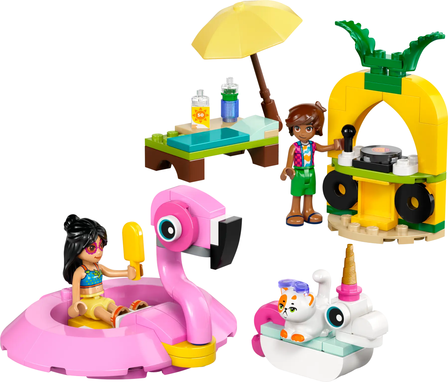 Lego Unicorn & Flamingo Pool Party (42658)