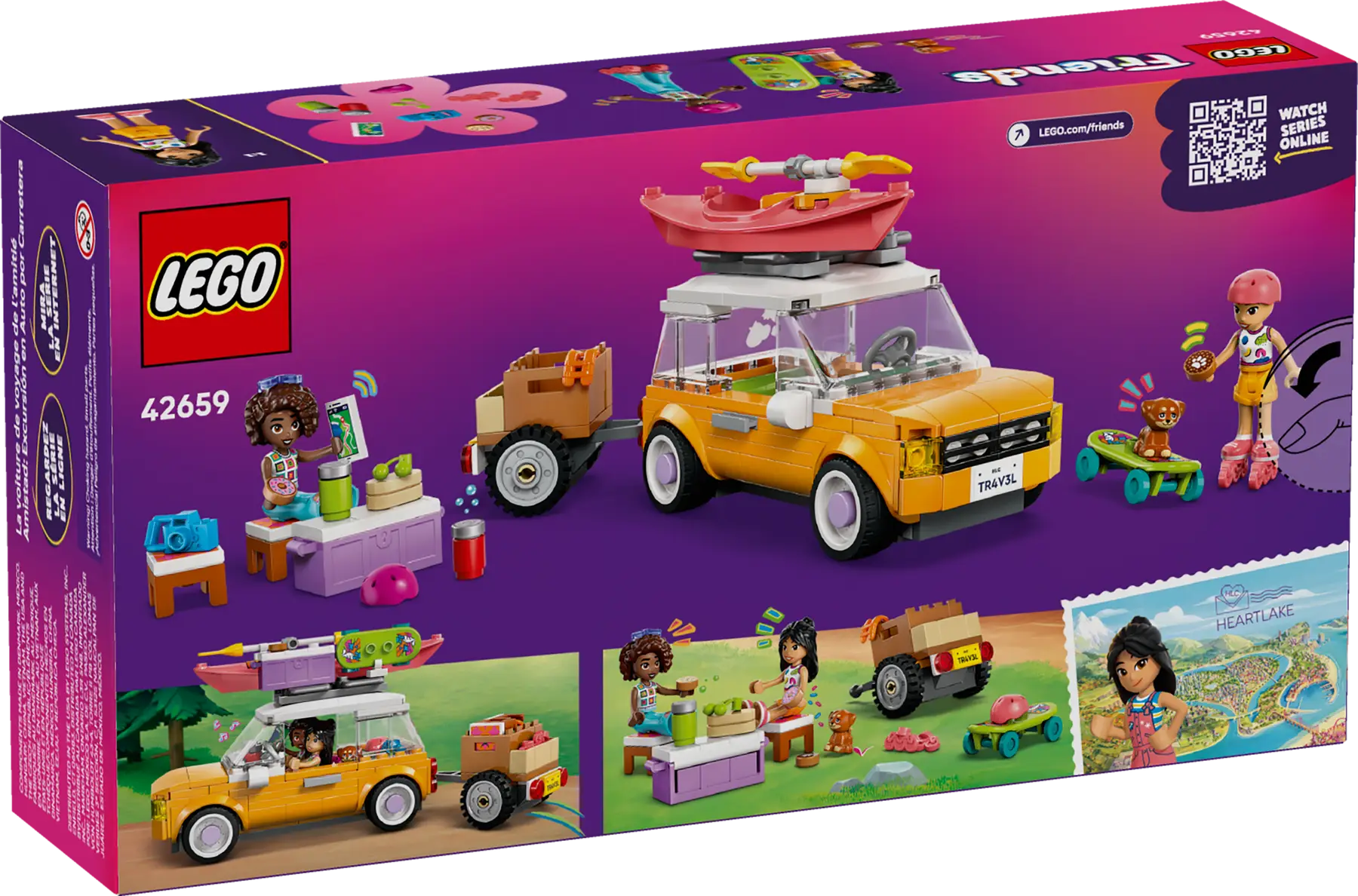Lego Friendship Road-Trip Travel Car (42659)