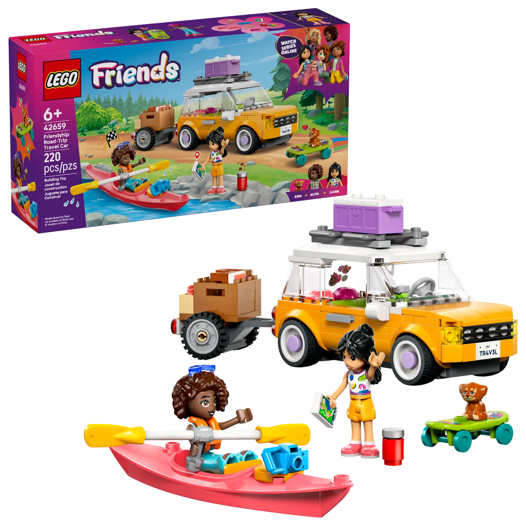 Lego Friendship Road-Trip Travel Car (42659)