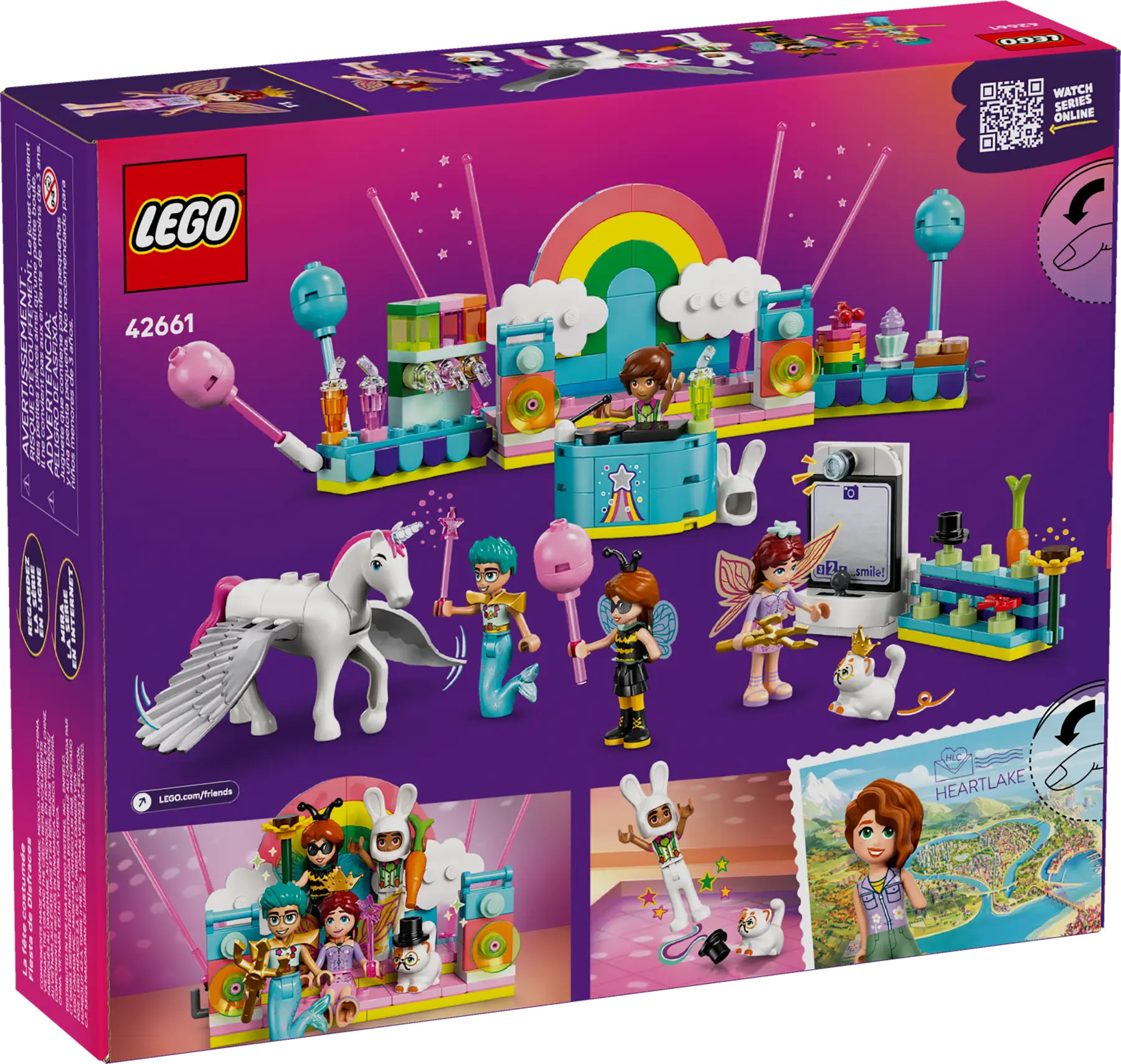 Lego Costume Party with Unicorn & Fairy (42661)